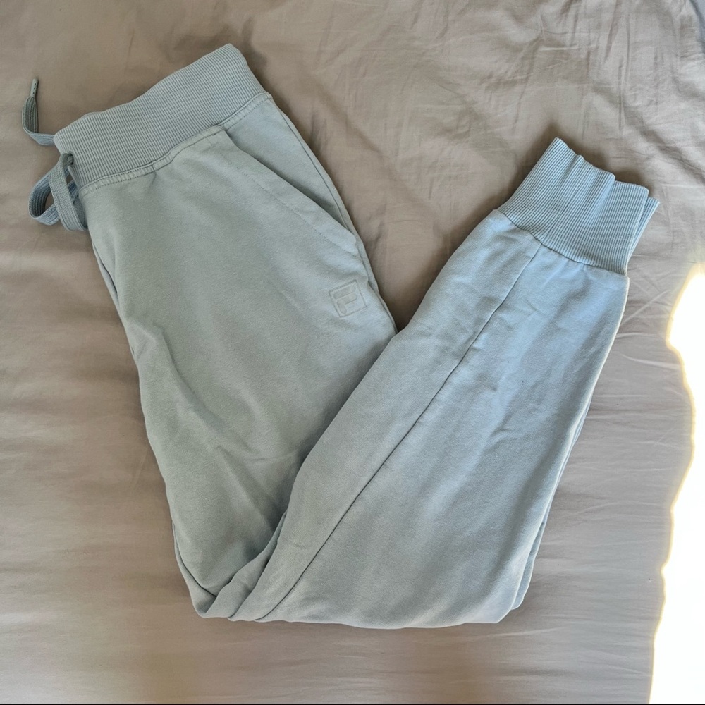 Light Blue Fila Joggers